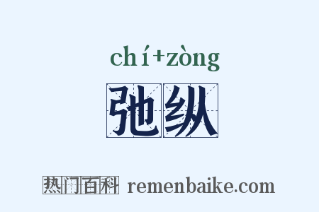 弛纵是什么意思的图片